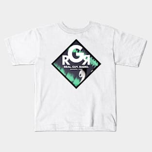 Real Guy Radio - GREEN Kids T-Shirt